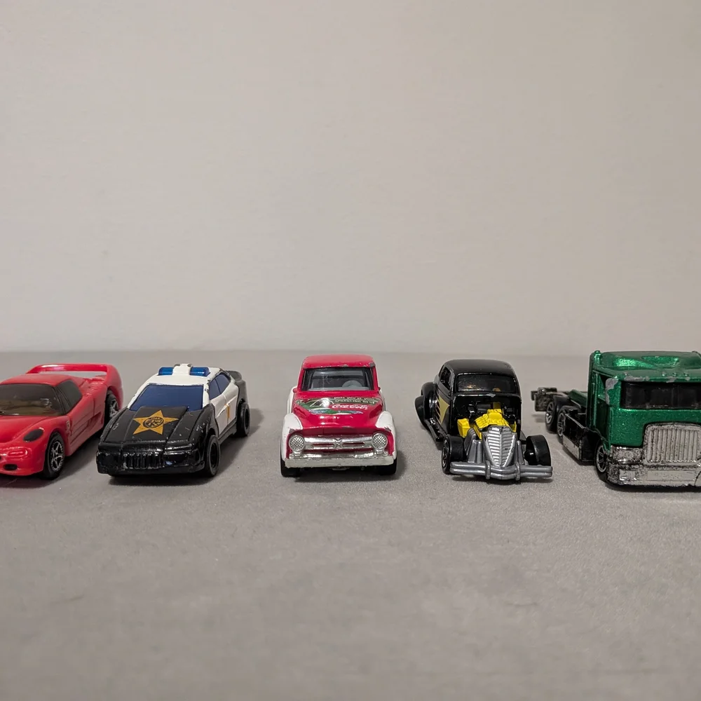 Lot Of 5 Vintage Matchbox Cars 90s W/ Wear & Tear